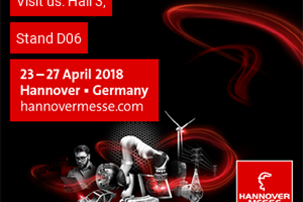 Wir nehmen an der Hannover Messe 2018 teil.